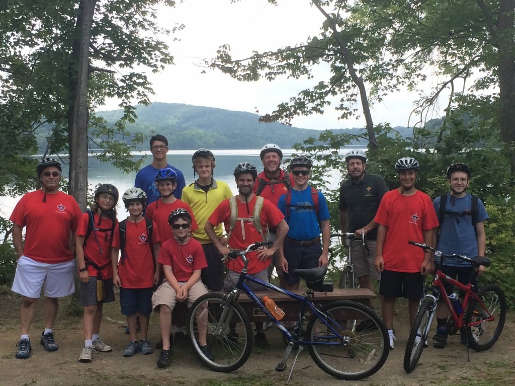 Troop 1 Bike Tour 2014